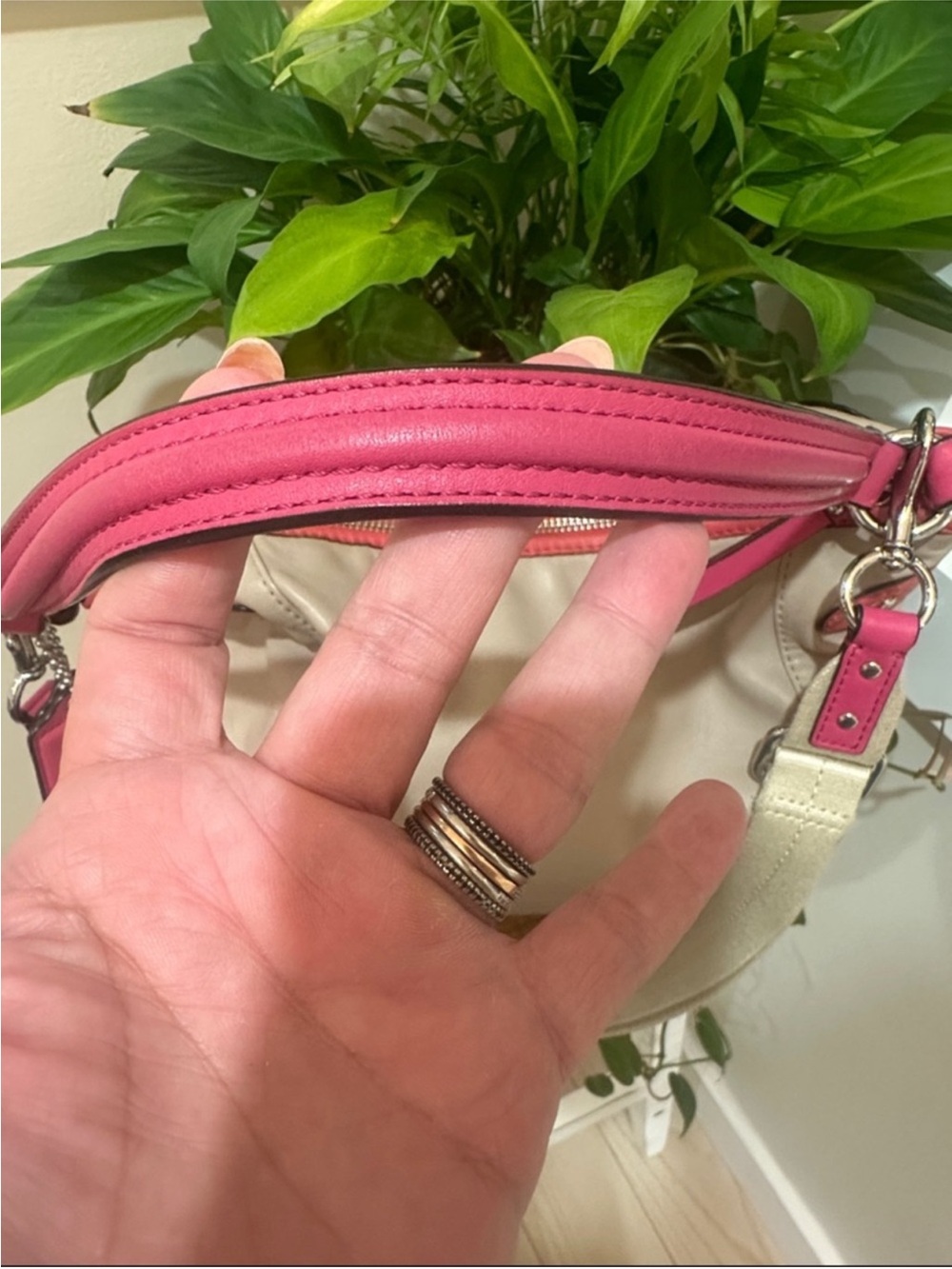 Coach Daisy Leather Hobo or Convertible Tote - Picture 6 of 9